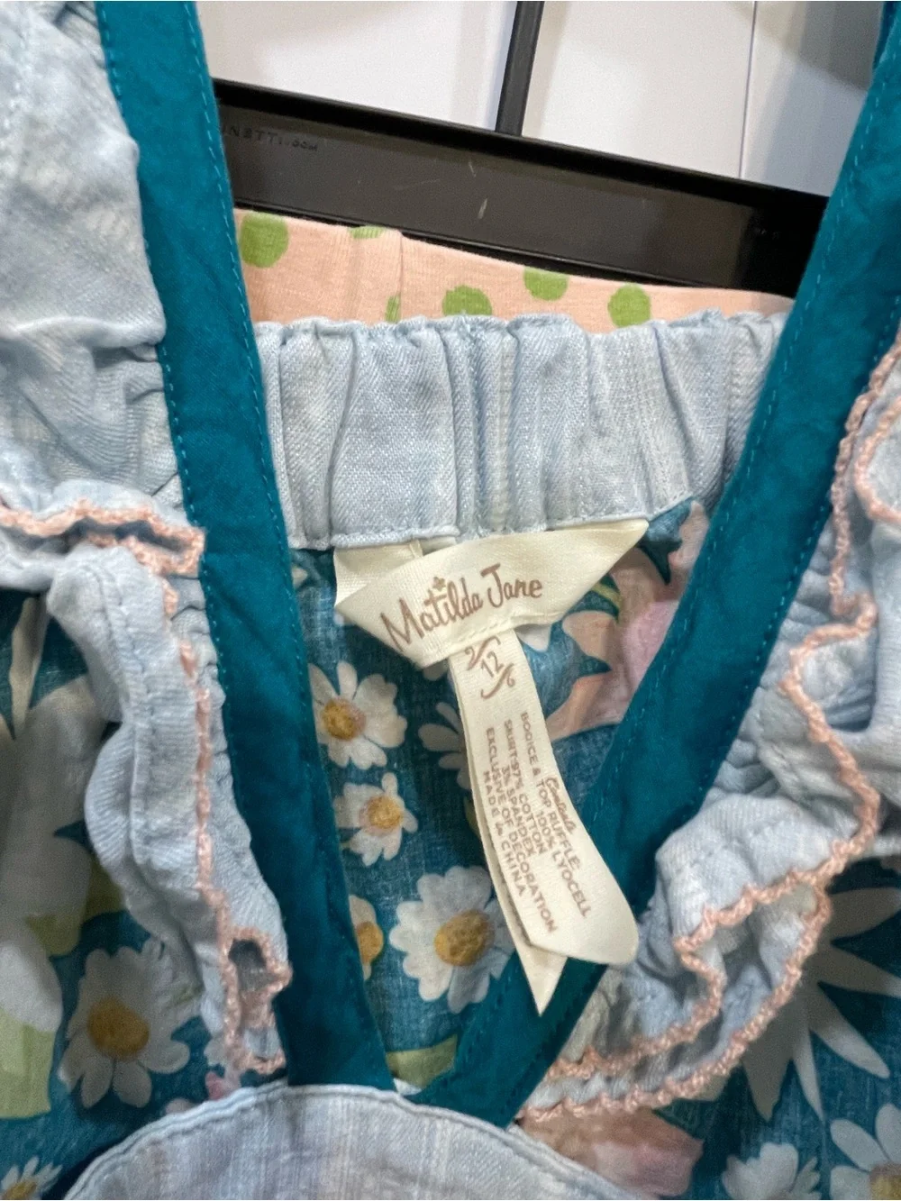 Matilda Jane shorts and top set size 12